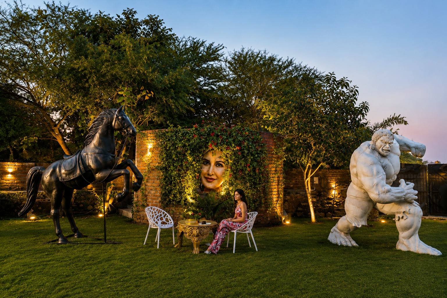 Darshan Luxury Stay garden