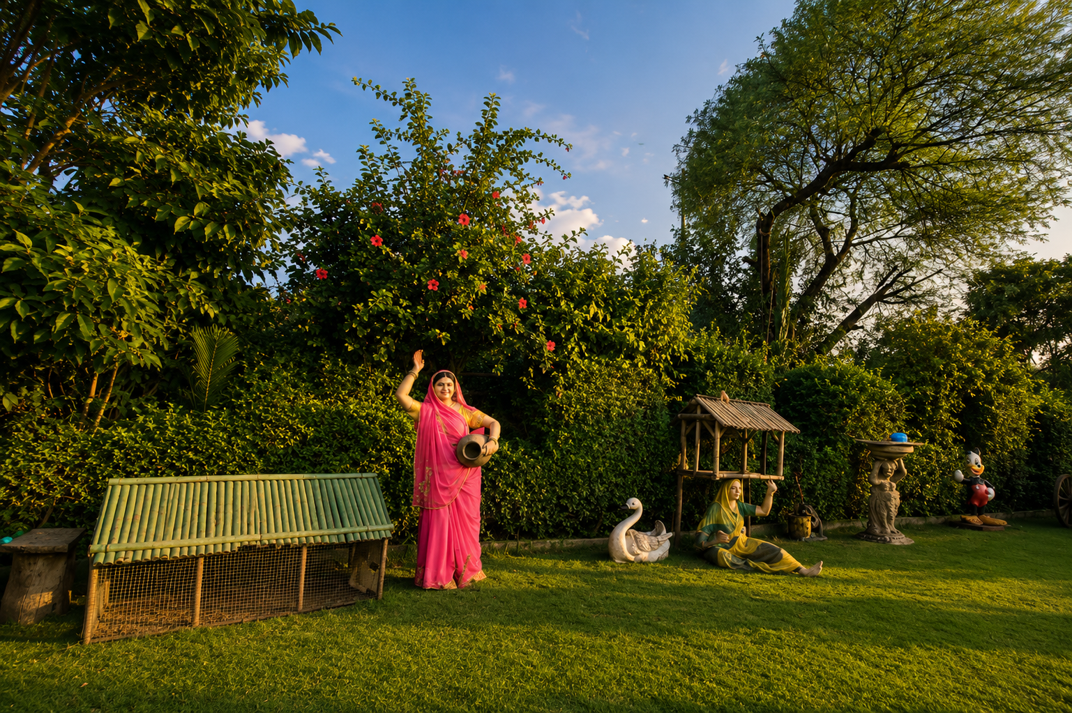 Darshan Luxury Stay garden